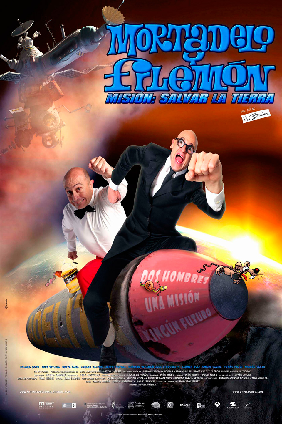Mortadelo y Filemon GANADORA GOYA MEJORES EFECTOS 2008
